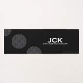 Deel dertien's caleidoscoop art elf yogamat (Achterkant (horizontaal))