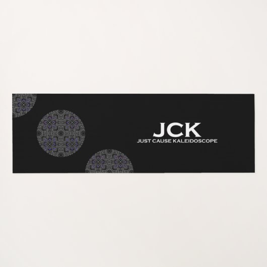 Deel dertien's caleidoscoop art elf yogamat (Achterkant (horizontaal))