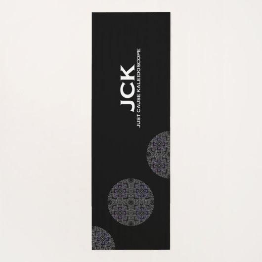 Deel dertien's caleidoscoop art elf yogamat (Achterkant)