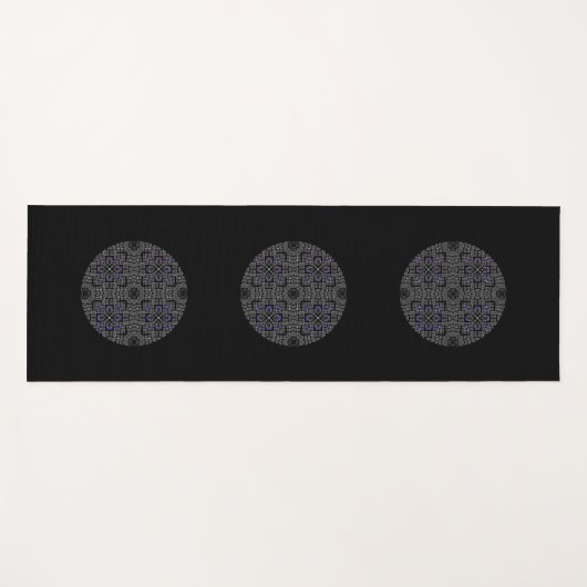 Deel dertien's caleidoscoop art elf yogamat (Voorkant (horizontaal))