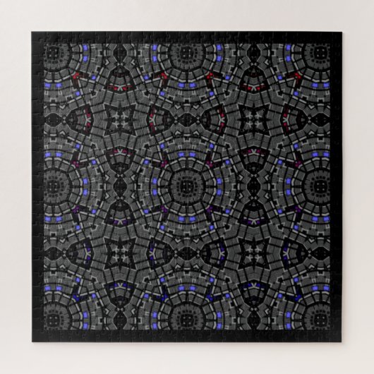 Deel dertien's caleidoscoop art negen legpuzzel (Verticaal)