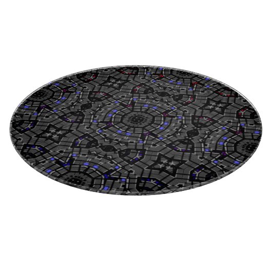 Deel dertien's caleidoscoop art negen snijplank (Hoek)