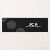 Deel dertien's caleidoscoop art negen yogamat (Achterkant (horizontaal))