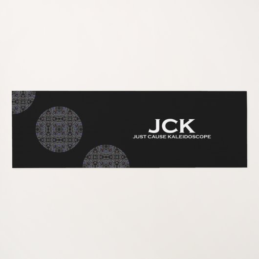 Deel dertien's caleidoscoop art negen yogamat (Achterkant (horizontaal))