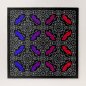 Deel dertien's caleidoscoop art negentien legpuzzel (Horizontaal)