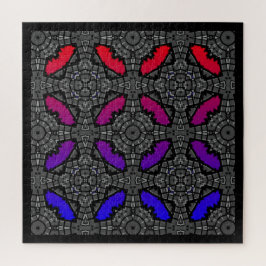Deel dertien's caleidoscoop art negentien legpuzzel