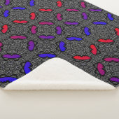 Deel dertien's caleidoscoop art negentien sherpa deken (3/4)