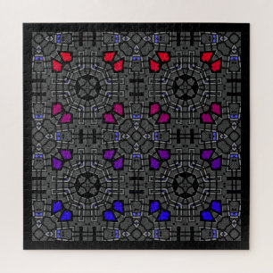 Deel dertien's caleidoscoop art twintig legpuzzel