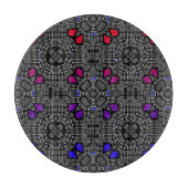 Deel dertien's caleidoscoop art twintig snijplank (Voorkant)