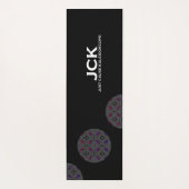 Deel dertien's caleidoscoop art twintig yogamat (Achterkant)