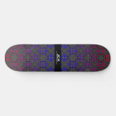 Deel dertien's caleidoscoop art veertien persoonlijk skateboard (Horizontaal)