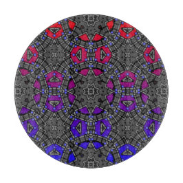 Deel dertien's caleidoscoop art veertien snijplank