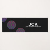 Deel dertien's caleidoscoop art veertien yogamat (Achterkant (horizontaal))