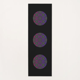 Deel dertien's caleidoscoop art veertien yogamat