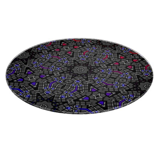 Deel dertien's caleidoscoop art vijftien snijplank (Hoek)