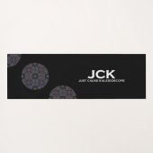 Deel dertien's caleidoscoop art vijftien yogamat (Achterkant (horizontaal))