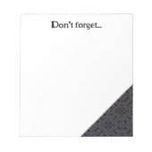 Deel dertien's caleidoscoop art zes notitieblok (Voorkant)