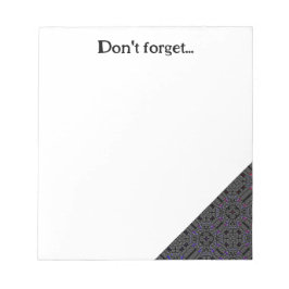 Deel dertien's caleidoscoop art zes notitieblok