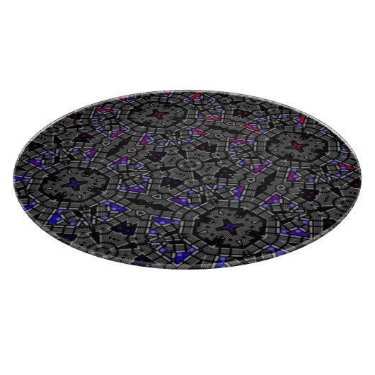 Deel dertien's caleidoscoop art zes snijplank (Hoek)