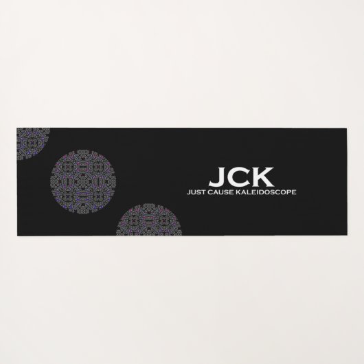 Deel dertien's caleidoscoop art zes yogamat (Achterkant (horizontaal))