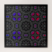 Deel dertien's caleidoscoop art zestien legpuzzel (Horizontaal)