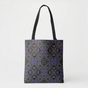Deel dertien's caleidoscoop art zestien tote bag