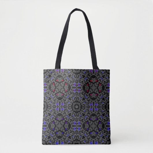 Deel dertien's caleidoscoop art zestien tote bag (Voorkant)