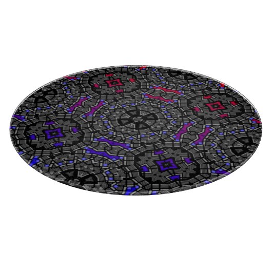 Deel dertien's caleidoscoop art zeven snijplank (Hoek)