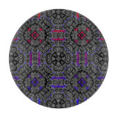 Deel dertien's caleidoscoop art zeven snijplank (Voorkant)