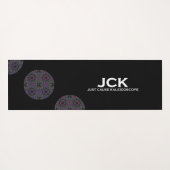 Deel dertien's caleidoscoop art zeven yogamat (Achterkant (horizontaal))