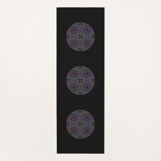 Deel dertien's caleidoscoop art zeven yogamat (Voorkant)