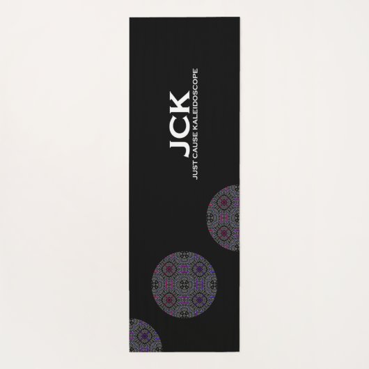 Deel dertien's caleidoscoop art zeven yogamat (Achterkant)