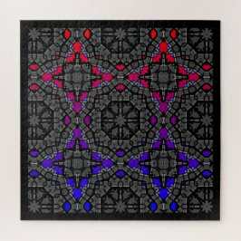 Deel dertien's caleidoscoop art zeventien legpuzzel