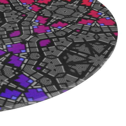 Deel dertien's caleidoscoop art zeventien snijplank (Hoek)