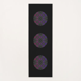 Deel dertien's caleidoscoop art zeventien yogamat
