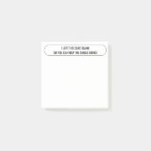 Deel deze Kaart Post-it Notes (Voorkant)