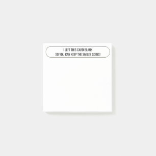Deel deze Kaart Post-it Notes