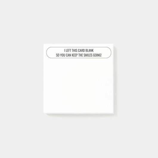 Deel deze Kaart Post-it Notes (Voorkant)