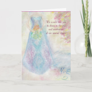 Deel deze speciale dag Huwelijkskaart - Aanpasbaar