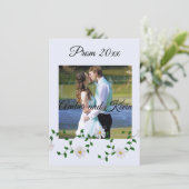 Deel een Afbeelding Prom met Sweet Daisies Kaart (Staand voorkant)