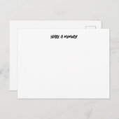 Deel een briefkaart van het geheugen (Voorkant / Achterkant)