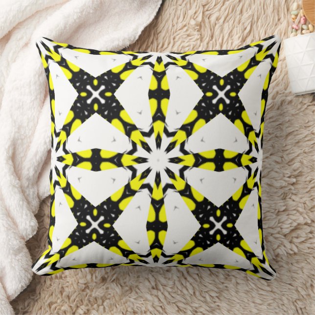 Deel een caleidoscoop art negentien kussen (Deken)