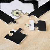 Deel een caleidoscoop art negentien legpuzzel (Zijkant)