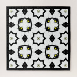 Deel een caleidoscoop art negentien legpuzzel