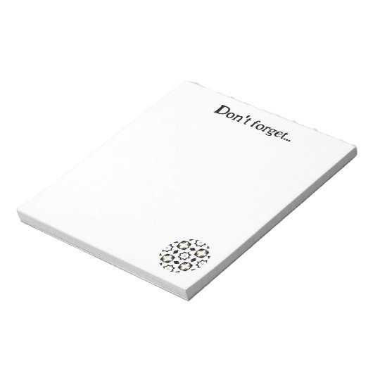 Deel een caleidoscoop art negentien notitieblok (Linkerzijde)