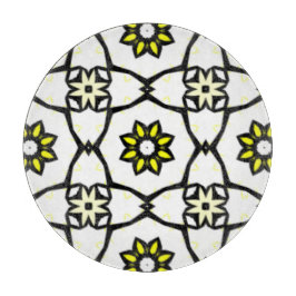 Deel een caleidoscoop art negentien snijplank