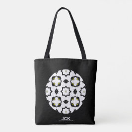 Deel een caleidoscoop art negentien tote bag