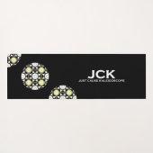 Deel een caleidoscoop art negentien yogamat (Achterkant (horizontaal))