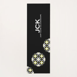 Deel een caleidoscoop art negentien yogamat