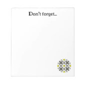 Deel een caleidoscoop art. twaalf notitieblok (Voorkant)